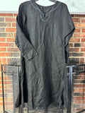 Black Linen Tunic