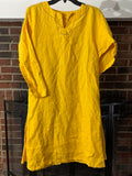 Marigold Linen Tunic