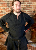 Black Linen Tunic