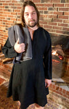 Black Linen Tunic