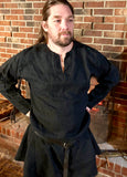 Black Linen Tunic